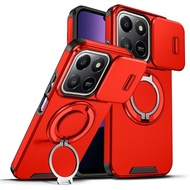 For Honor X7d X7C X6C X5C Plus 5G X5C+ 4G 5G 2025 Case Shockproof Armor Slide Magnetic Casing Ring S