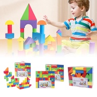 30/46/92Pcs Children's Educational Toys Building Blocks Soft Children's EVA Toys Stacking Foam I0E9
