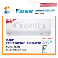 ( WIFI )  DAIKIN 2hp Inverter Wall Mounted Air Conditioner R32 - FTKF-C Series