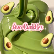 Fonfleurs Slimes 🇸🇬 Avocuddles Avocado Green Milk Glossy Thick Slime Scent 4oz Fruits Children Kids Toys Gift Set