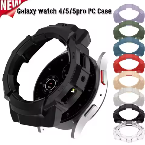 Watch Case For Samsung Galaxys Watch 5 4 40mm 44mm PC Case Galaxys Watch5 Pro 45mm Matte Protective 