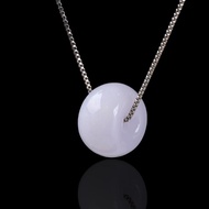 【願‧平安】紫羅蘭翡翠平安扣項鍊 | 天然緬甸玉A貨翡翠 | 送禮