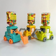 Chocolate Bean Candy Excavator Supermarket Same Style Children's Funny Water-Shaped Toys Candy Snack