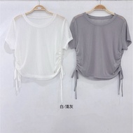 I'Aura Pre-Order | Side Drawstring Small Silver Label Transparent Top _ 01887