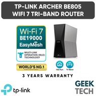 TP-Link Archer BE805 WiFi 7 BE19000 Tri-Band Dual 10G Ports Router with EasyMesh HomeShield