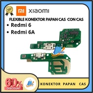 Redmi 6/6A Original Flexible Cas Board Connector + Con H/F+Mic