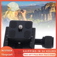 1buycart-sg Camera Quick Release Clamp 50mm  Arca Design Built in 3 Bubble Level 3/8 to 1/4 Inch Thr
