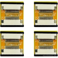 4 Keping Papan Sambungan PCB FFC FPC 10 Pin Padang 1mm untuk Pemanjal Kabel Reben FPC EX43