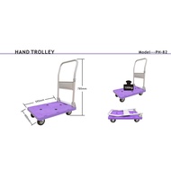 Foldable Installed Trolley Loading 120kg For Warehouse or Home Use Easy Hand Carry Installed Trolley {SG Seller}