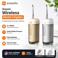 Xiaomi Cordless Oral Irrigator 200ML, 3 Cleaning Modes, USB Rechargeable Water Flosser with 2 Nozzle