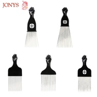 JONYS Afro Pick Comb Wig Braid Black Curly Hair Afro Hair