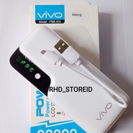 POWERBANK VIVO LED 3 USB PORTABLE CAPACITY 20000mAh ORI OEM - Hitam(N9C4) powerbank 20000 mah original powerbank 100000 mah original powerbank robot powerbank mini powerbank hp powerbank asli powerbank 50000 powerbank original powerbank 20000 mah