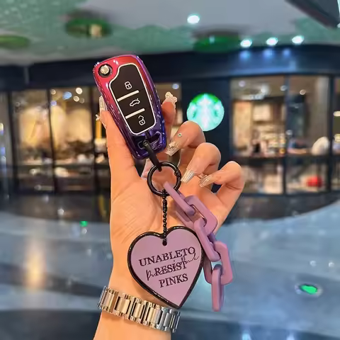 metal For Audi A3 key protection cover folding A1 Q3 Q2L TT protective shell old model A6 Q5 Q7 buck