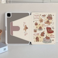 【720 degree rotation】iPad case rotates 720 degrees with iPad Air 1 2 3 4 Gen 5 6 7 8 9 10 Pro 11" JJ