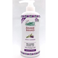 SNAKE BRAND SHOWER GEL RELAXING (LAVENDER) 450ML
