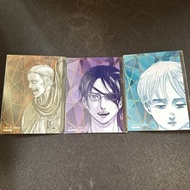 進擊的巨人 Anique  閃襟  (立牌 襟章 明信片 文件夾 巨人大戰 受注原畫商品 九宮格 艾連 艾倫 eren 阿爾敏 米卡莎 mikasa 利威爾 里維 levi 兵長 艾爾文 團長 漢吉 