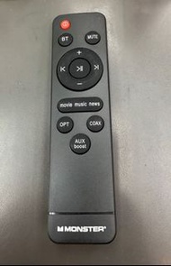 Monster soundbar Remote daikin 搖控器