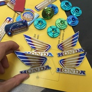 Cặp Tem Titan Logo Cánh Chim Honda