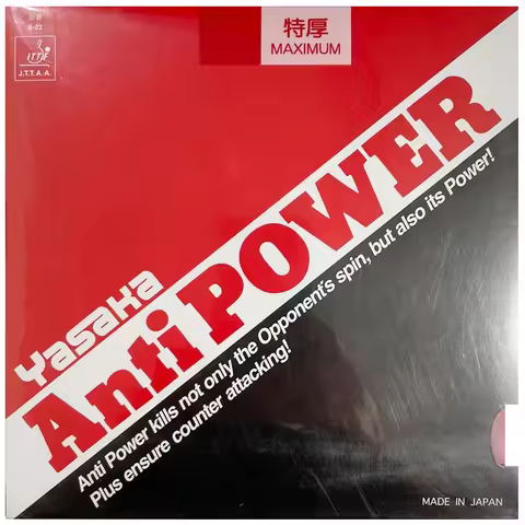 Original Yasaka Anti Power B-22 table tennis rubber Anti Power table tennis rackets racquet sports p