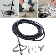 Garende Drain Snake, Plumbing Snake Drain Cleaner,Drain Auger Cable, Spring Drain Clog Remover for S