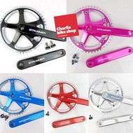 Strummer Crankset CW-885 Bcd 144x5 48T 165mm for Square Taper BB Fixed Gear - Crank for BB Box