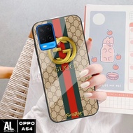 ARTALOKA Case Oppo A54 - Casing Oppo A54 Terbaru 2022 [ Gucci ] (YL 20)  Silikon Oppo A54 - Case Hp 