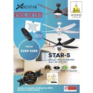 Bestar Star-5 DC Motor/DC Ceiling Fan with LED and Remote