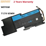 W0Y6W 11.1V 65Wh Laptop Battery For Dell XPS 15-L521X 15-3828 Series 9F233 WOY6W 3NPC0 09F233 09F2JJ