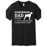 Doberman Dad Doberman Pinscher Dog Premium T-Shirt 561992 funny Men’s Short Sleeve Graphic T-shirt