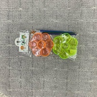 (Dozen)YY20-098 2 Palette Set + 4 Brushes Yes For Paints