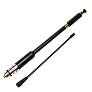 Terbaharu AL-800 Dual Band 144/430MHz SMA-Female Teleskopik Antena AL800 untuk Radio WOUXUN TYT BAOF