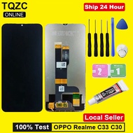 TQZC Original LCD For OPPO Realme C33 / C30 LCD Display Touch Screen Digitizer Assembly Replacement