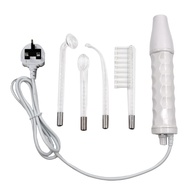 Skin Therapy Wand with 4 Tubes High Frequency Face Wand Portable High Frequency Facial Machine for A