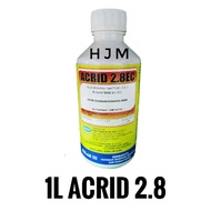 ACRID 2.8 1 LITER lambda cyhalotrin Sama Macam Karate / Alanda / Trekker / Konsep 550 / Racun Ulat