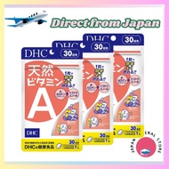 【Direct from Japan】DHC Vitamin A Supplement – 30 Days × 3 Packs (Total 90 Days)