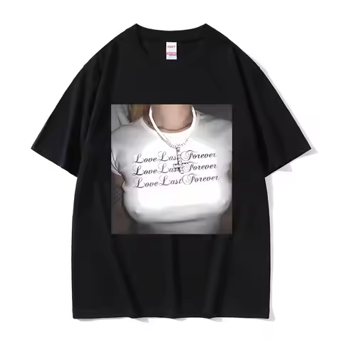 Love Lasts Forever Destroy Lonely Ken Carson A Great Chaos T-shirt Rap Playboi Carti Opium Tees Men 
