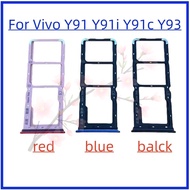 For Vivo Y91 Y91i Y91c Y93 Y93s Y95 Y97 SIM Card Tray Slot Holder Adapter Socket Repair Parts