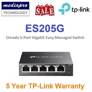 TP-LINK ES205G Omada 5-Port Gigabit Easy Managed Switch ( Replace TL-SG105E & SG105E  ) - 5 Year TP-