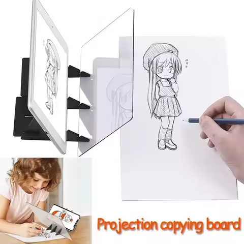 Optical Clear Drawing Board Portable Optical Tracing Board Image Draw Board Tracing Drawing Projecto