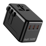 Universal Travel Charger140W Conversion Socket3C1A Fast Charging Gallium Nitride GaN Multifunctional