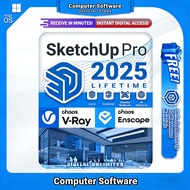 [Lifetime] SketchUp Pro 2025 • Chaos V-Ray 7 • Chaos Enscape 4 Latest for Windows & macOS