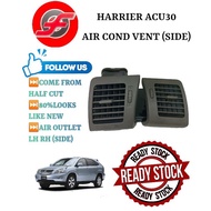 Harrier ACU30 Air cond vent LH &amp; RH - SIDE (AIR COND GRILLE/ AIR OUTLET)