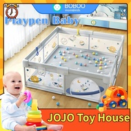 toy ❖Playpen Baby Playground Pagar Baby Safety Fence Baby Playpen Fence Activity Center Game Sturdy Guard Pagar Baby 嬰兒圍欄♖
