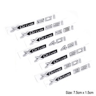 Applicable to BMW X5 X3 X6 XDrive car emblem 28i 35i Letter stickers 40i Emissions emblem 50i side s