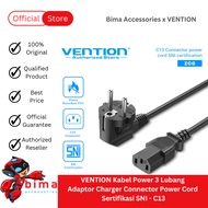 VENTION 3-Pin Power Cable Laptop Computer PC Monitor Printer Adapter Charger Connector Cord C13