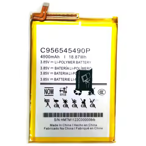 3.85V 4900mAh C956545490P Replacement Battery for BLU G9 Pro G0190WW Mobile Phone