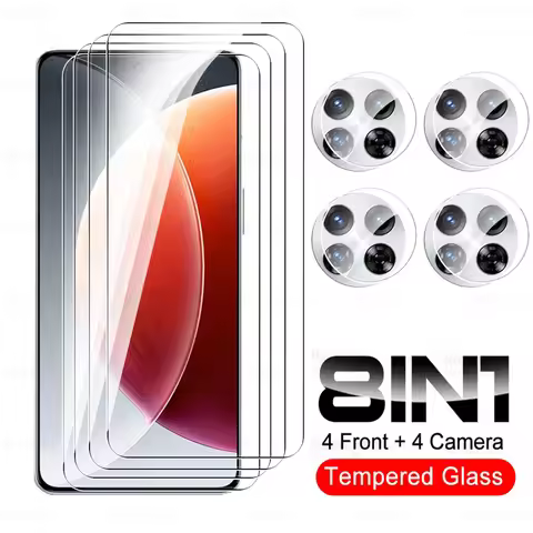 8 in 1 Tempered Glass For Tecno Camon 30 Premier Camera Glass Camon30 Pro 30Premier 30Pro 5G TecnoCa