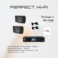 Matimo karaoke package 4/M600-PRO+M10-K2+CABLE