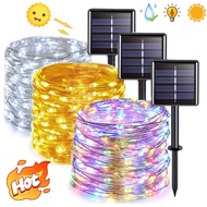 Solar christmas light outdoor waterproof Led String Lights Garland Festoon Led Lights Waterproof