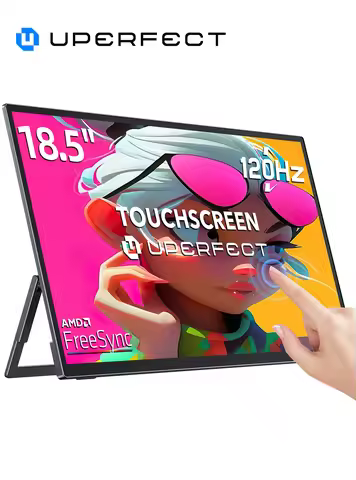 UPERFECT USteam E6 Pro 18.5" Portable Monitor Touch Screen 120Hz Smart Gaming Display For Laptop Pho